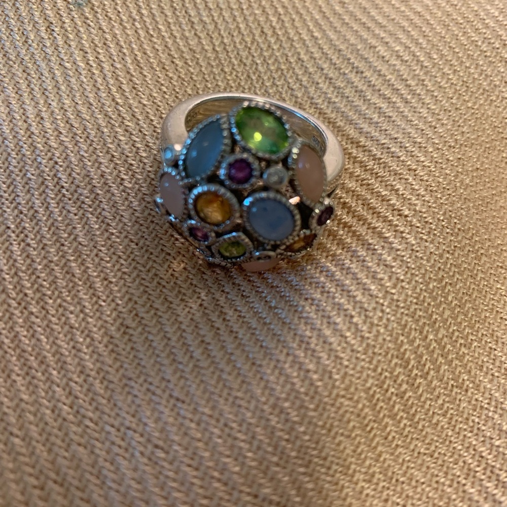 Multi Gem Ring - image 3